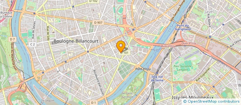 localisation de l'entreprise MONSIEUR PIERRE ME GRAD à BOULOGNE-BILLANCOURT