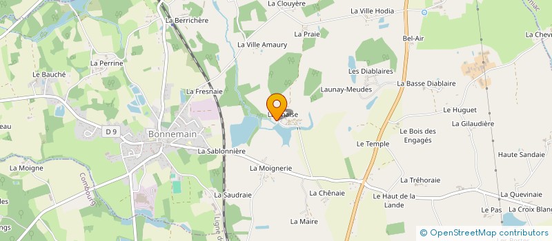 localisation de l'entreprise MONSIEUR PIERRE-MEHDI MESSAOUD-ABERKANE  BONNEMAIN