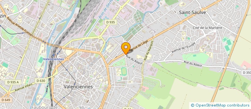 localisation de l'entreprise MONSIEUR PIERRE MEIGNAN à VALENCIENNES