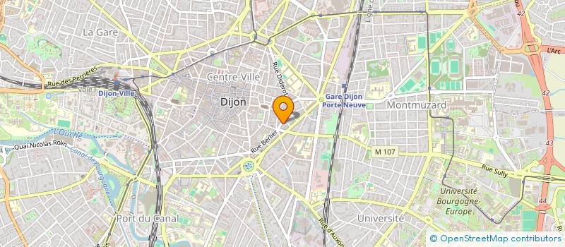 localisation de l'entreprise MONSIEUR PIERRE MEILLEY à DIJON