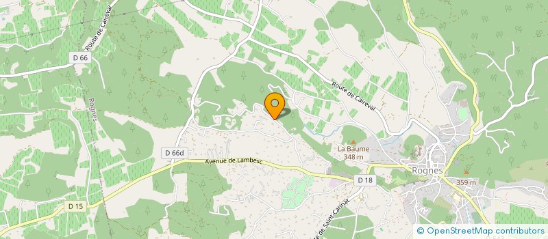 localisation de l'entreprise MONSIEUR PIERRE MELE  ROGNES