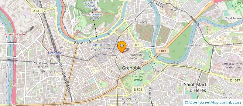 localisation de l'entreprise MONSIEUR PIERRE MENAGE à GRENOBLE