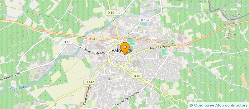 localisation de l'entreprise MONSIEUR PIERRE MENDEZ à VALREAS