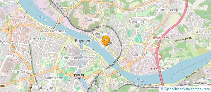 localisation de l'entreprise MONSIEUR PIERRE MENDY  BAYONNE