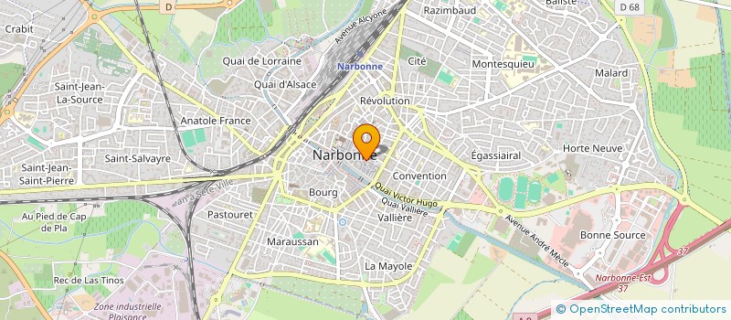 localisation de l'entreprise MONSIEUR PIERRE MERCIER à NARBONNE