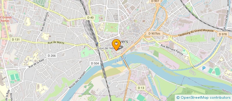 localisation de l'entreprise MONSIEUR PIERRE MERCIER-TAUVERON à NEVERS