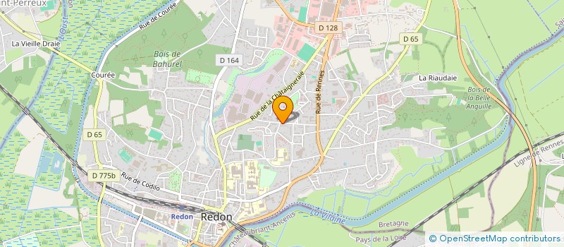 localisation de l'entreprise MONSIEUR PIERRE MEREL  REDON