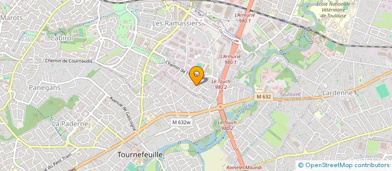 localisation de l'entreprise MONSIEUR PIERRE MERIEL à COLOMIERS