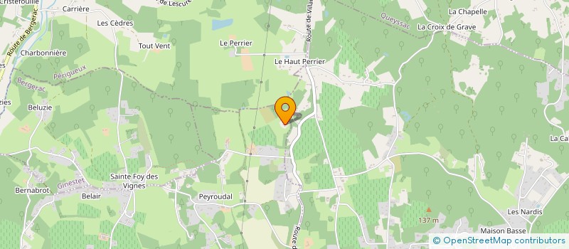 localisation de l'entreprise MONSIEUR PIERRE MERILLER à BERGERAC