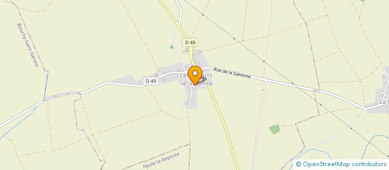 localisation de l'entreprise MONSIEUR PIERRE MERSCH à LES ESSARTS-LE-VICOMTE