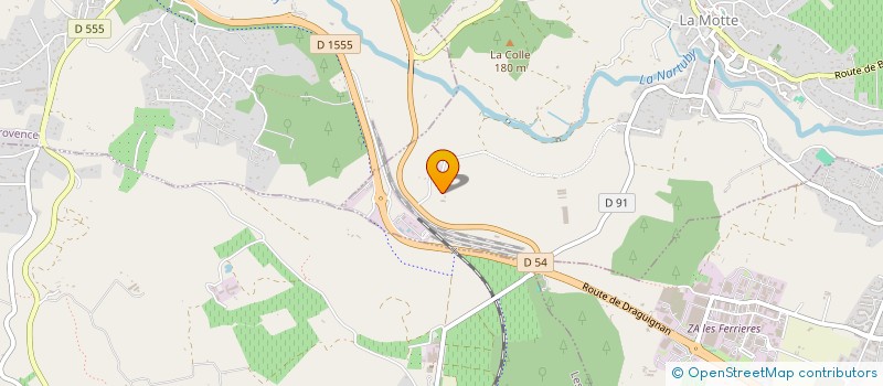 localisation de l'entreprise MONSIEUR PIERRE MERY  LA MOTTE