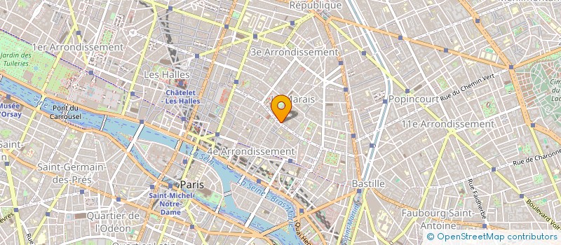 localisation de l'entreprise MONSIEUR PIERRE MESSBAUER  PARIS