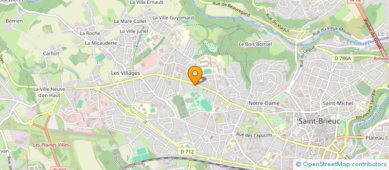 localisation de l'entreprise MONSIEUR PIERRE MESSINA à SAINT-BRIEUC