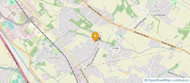 localisation de l'entreprise MONSIEUR PIERRE MESTE  LABEGE