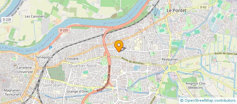 localisation de l'entreprise MONSIEUR PIERRE MESTOUDJIAN  LE PONTET