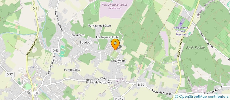 localisation de l'entreprise MONSIEUR PIERRE METBACH  BOULOC