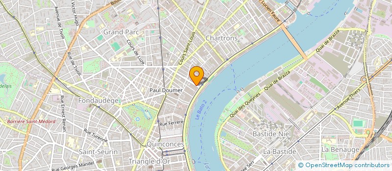 localisation de l'entreprise MONSIEUR PIERRE METTON  BORDEAUX