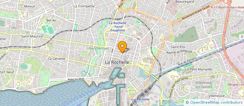 localisation de l'entreprise MONSIEUR PIERRE MEUNIE  LA ROCHELLE