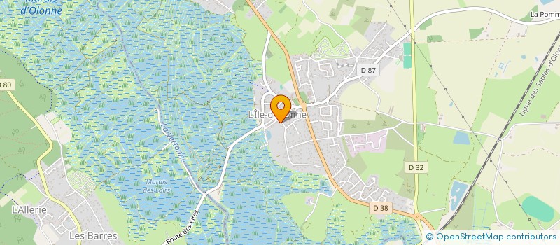 localisation de l'entreprise MONSIEUR PIERRE MEUNIER à L'ILE-D'OLONNE