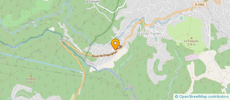 localisation de l'entreprise MONSIEUR PIERRE MEYER  PEYMEINADE