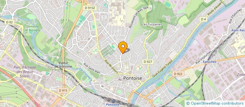 localisation de l'entreprise MONSIEUR PIERRE MEYER à PONTOISE