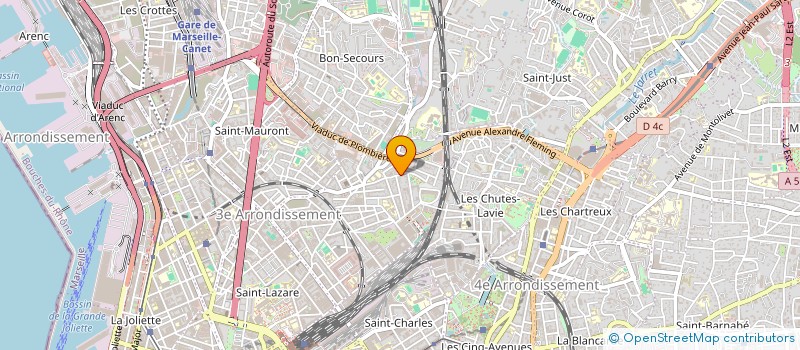 localisation de l'entreprise MONSIEUR PIERRE MEYNET à MARSEILLE