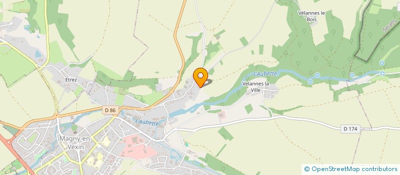 localisation de l'entreprise MONSIEUR PIERRE MICHAL  MAGNY-EN-VEXIN