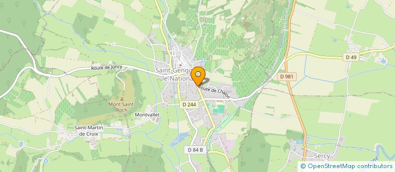 localisation de l'entreprise MONSIEUR PIERRE MICHAUDET  CORMATIN