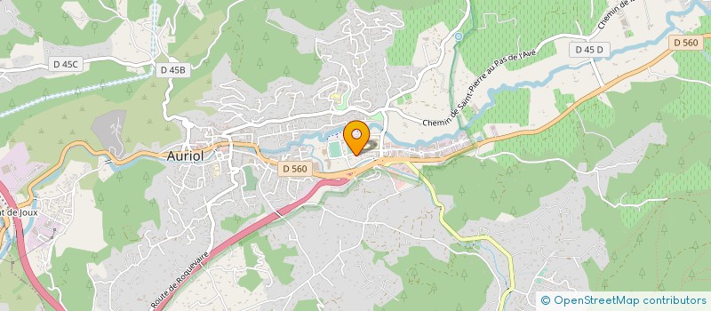 localisation de l'entreprise MONSIEUR PIERRE MICHEL  AURIOL