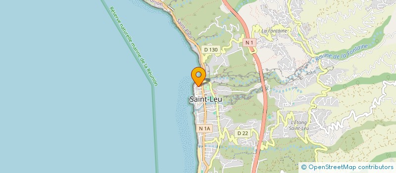 localisation de l'entreprise MONSIEUR PIERRE MICHEL  SAINT-LEU