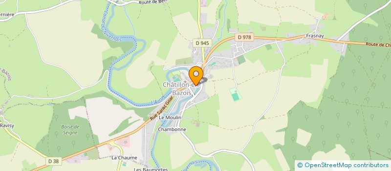 localisation de l'entreprise MONSIEUR PIERRE MICHEL à CHATILLON-EN-BAZOIS