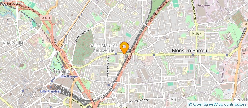 localisation de l'entreprise MONSIEUR PIERRE MICHEL à LILLE
