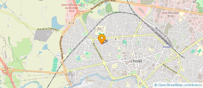 localisation de l'entreprise MONSIEUR PIERRE MICHEL à CHOLET