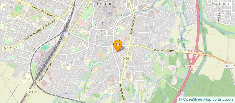 localisation de l'entreprise MONSIEUR PIERRE-MICHEL REMY à COLMAR