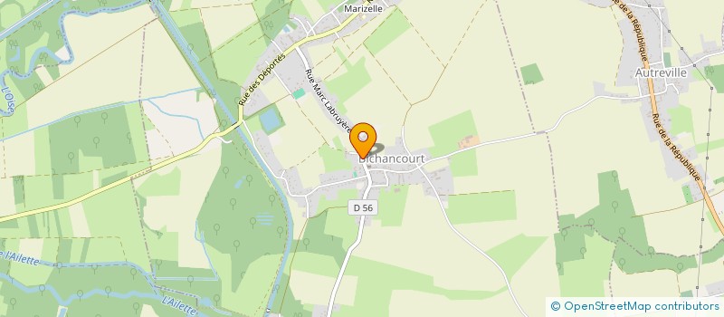 localisation de l'entreprise MONSIEUR PIERRE-MICHEL VALLES à BLERANCOURT