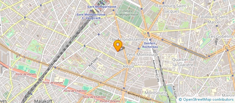 localisation de l'entreprise MONSIEUR PIERRE MICHELET  PARIS