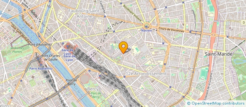 localisation de l'entreprise MONSIEUR PIERRE MICHELONI  PARIS