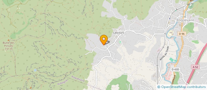 localisation de l'entreprise MONSIEUR PIERRE MICOVA  ROQUEVAIRE