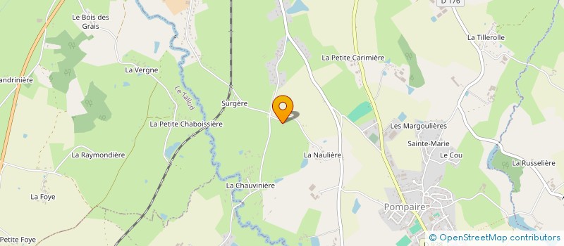 localisation de l'entreprise MONSIEUR PIERRE MIGEON  ADILLY