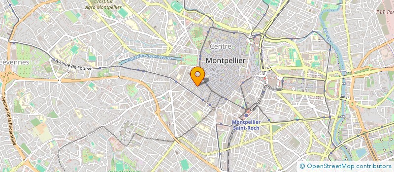 localisation de l'entreprise MONSIEUR PIERRE MIGNAVAL à MONTPELLIER