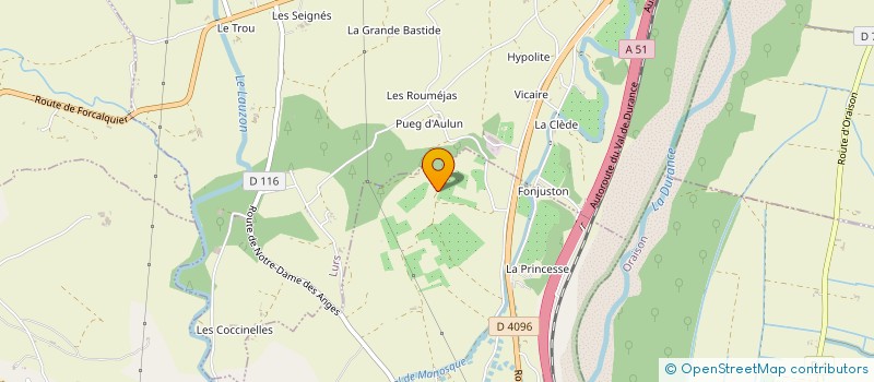 localisation de l'entreprise MONSIEUR PIERRE MILLE à LURS