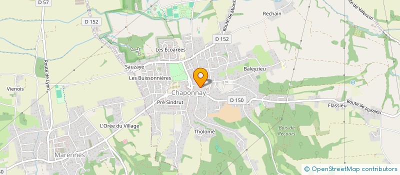 localisation de l'entreprise MONSIEUR PIERRE MILLERON à CHAPONNAY