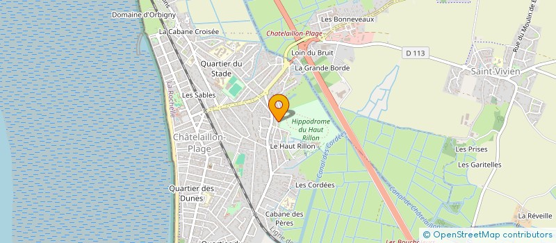 localisation de l'entreprise MONSIEUR PIERRE MILLET à CHATELAILLON-PLAGE