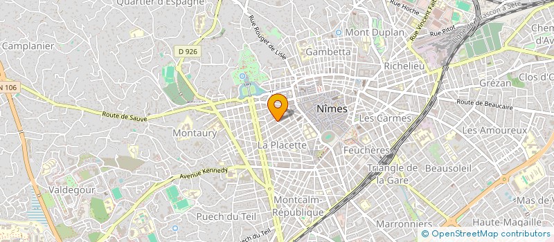 localisation de l'entreprise MONSIEUR PIERRE MILLET à NIMES