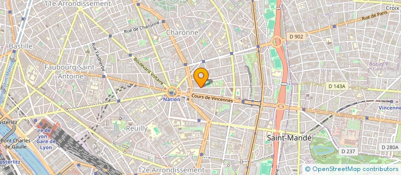 localisation de l'entreprise MONSIEUR PIERRE MILLIER  PARIS