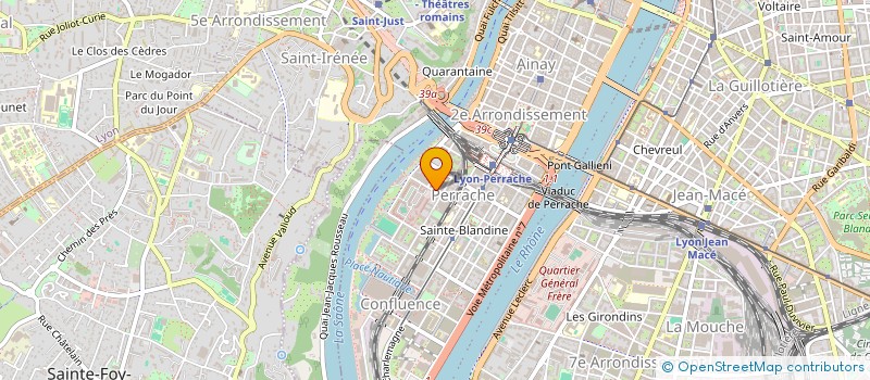 localisation de l'entreprise MONSIEUR PIERRE MILLION à LYON