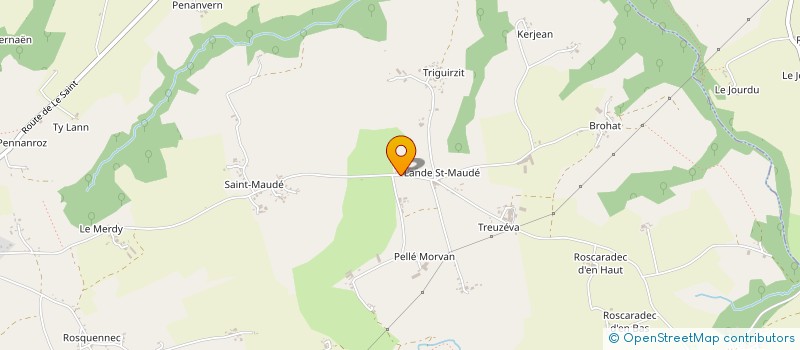 localisation de l'entreprise MONSIEUR PIERRE MILLIOU  GUISCRIFF