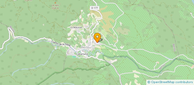 localisation de l'entreprise MONSIEUR PIERRE MIRANDA  BERLOU