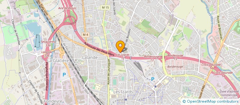 localisation de l'entreprise MONSIEUR PIERRE MIROUZE DE LENE à TOULOUSE