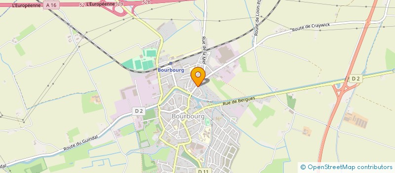 localisation de l'entreprise MONSIEUR PIERRE MISSIAEN  BOURBOURG